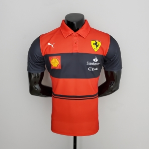 New F1 Formula One; Ferrari racing suit polo red S-5XL