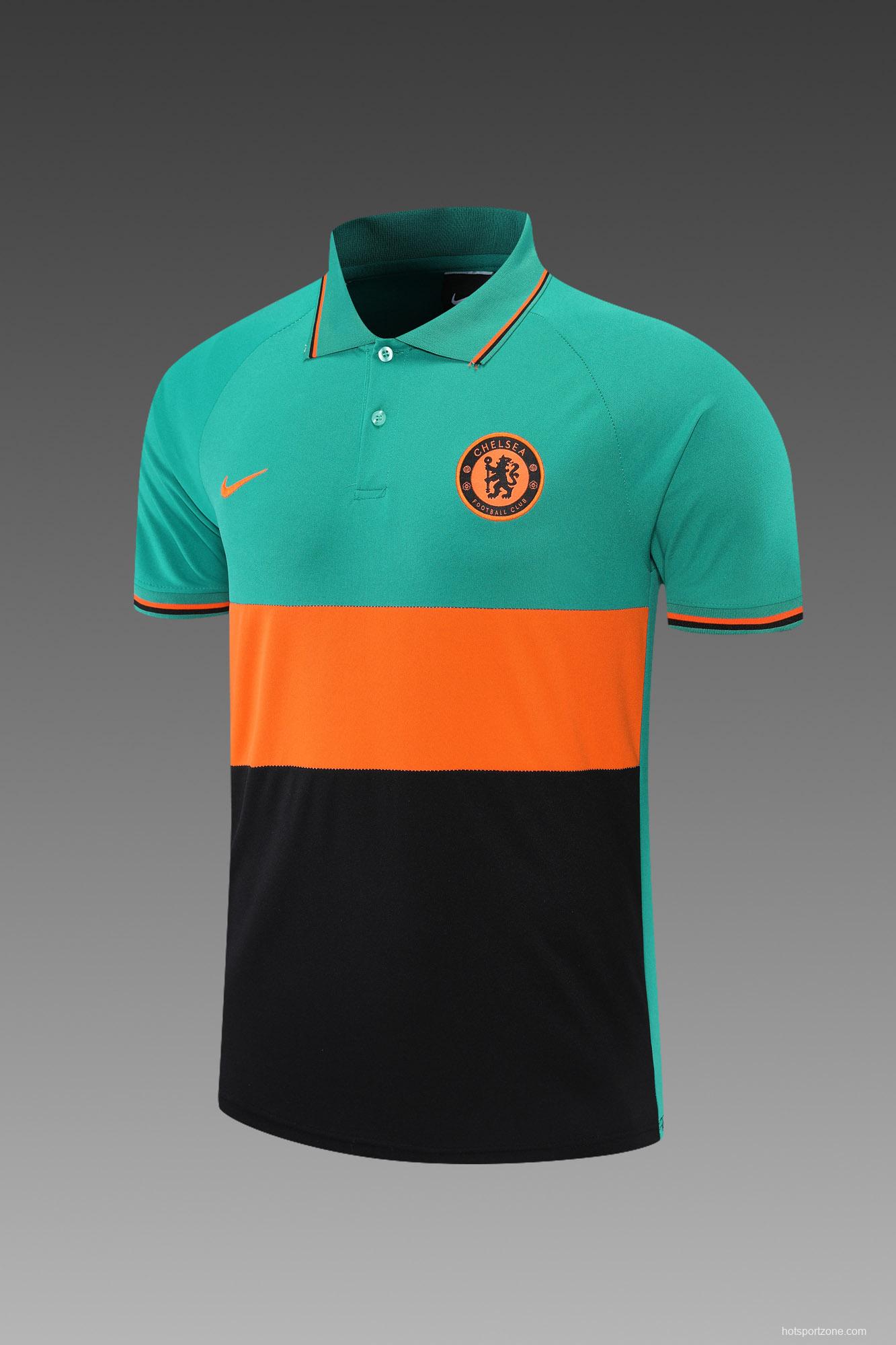 Chelsea POLO kit black orange green (not supported to be sold separately)