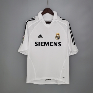 Retro Real Madrid 05/06 home Soccer Jersey