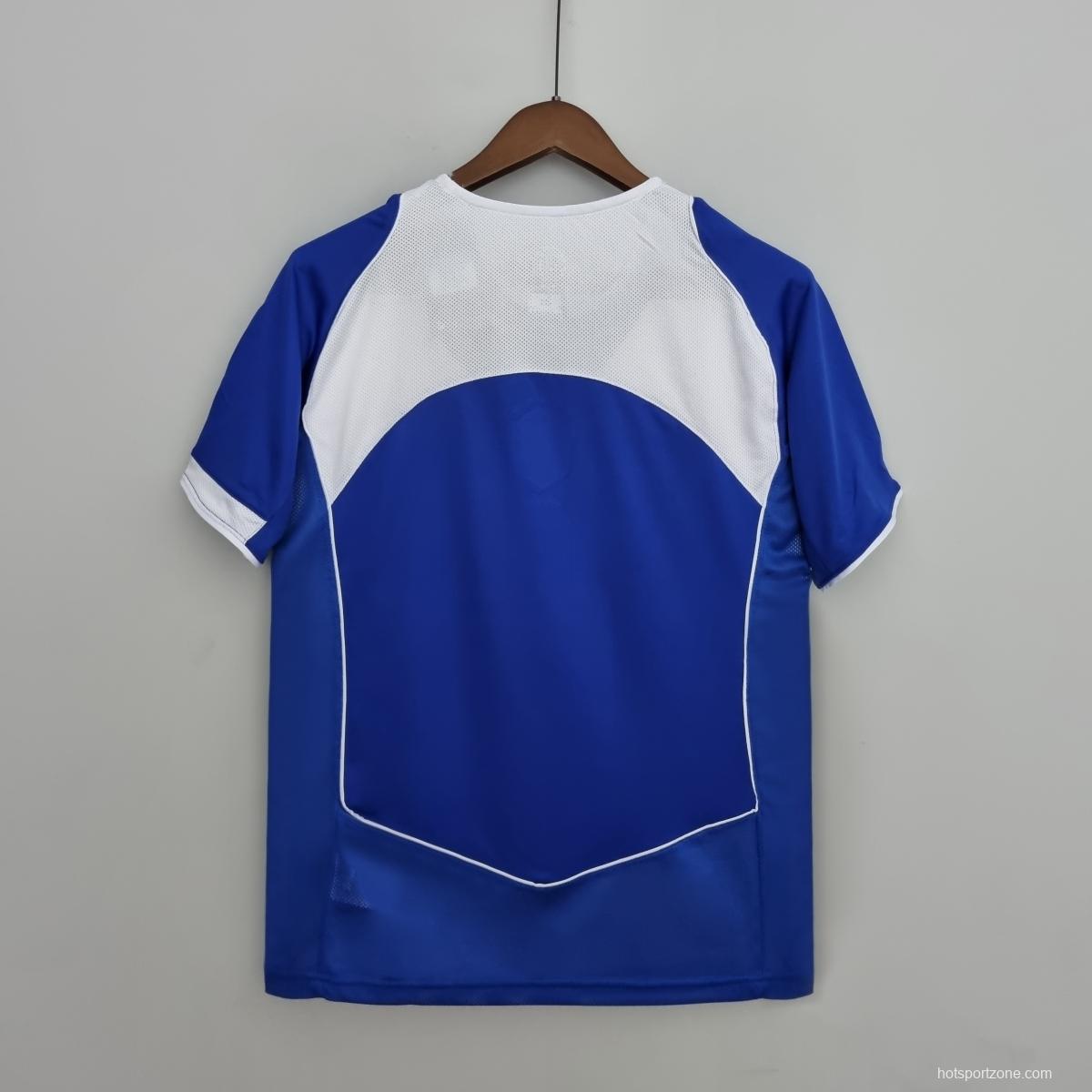 Retro 2004/06 Brazil away Soccer Jersey