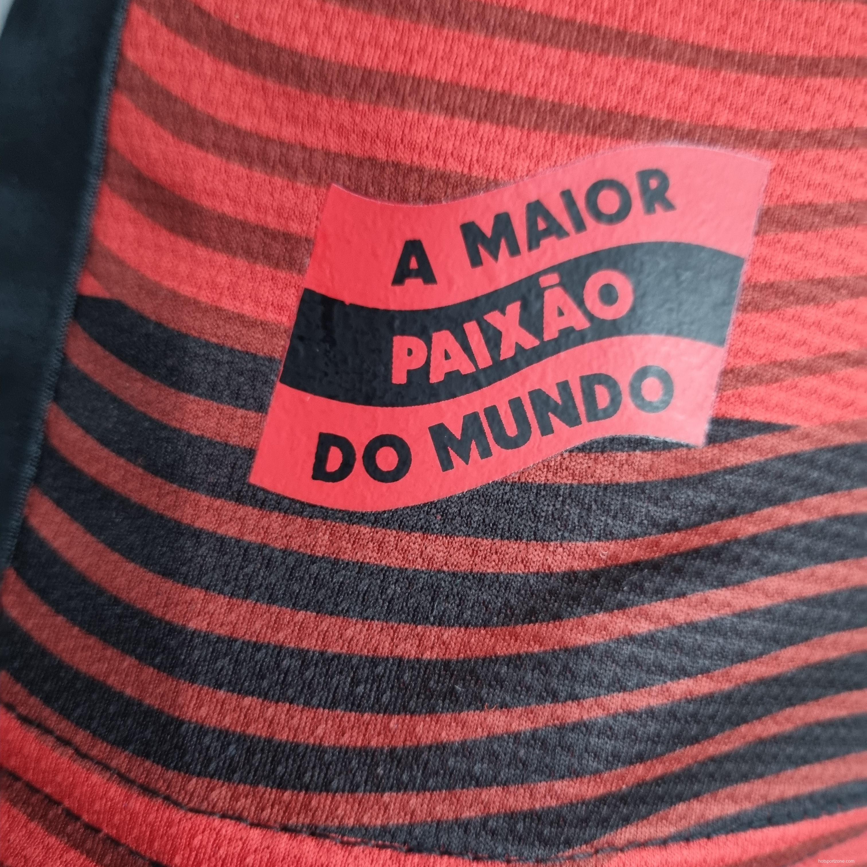 22/23 Flamengo kids home Soccer Jersey