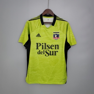 21/22 colo colo goalkeeper green Soccer Jersey