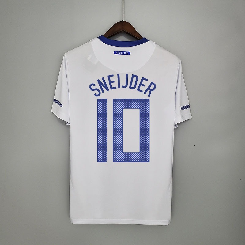 Retro Netherlands 2010 away Soccer Jersey