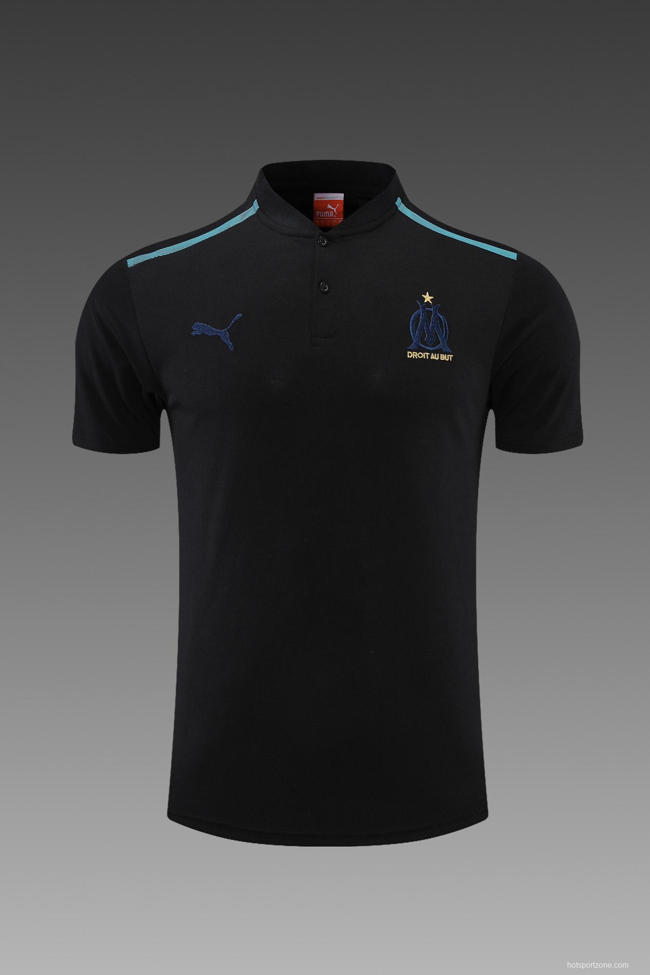 Olympique de MarseillePOLO kit Black (not supported to be sold separately)