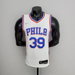 75th Anniversary Philadelphia 76ers HOWARD#39 White NBA Jersey