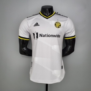 2021 Columbus player version of the white Soccer Jersey