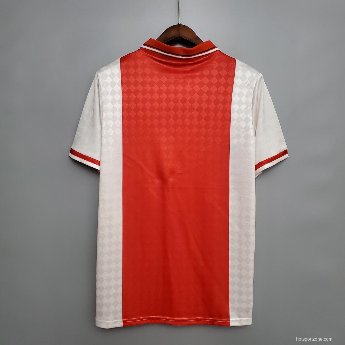 Retro 90/92 Ajax home Soccer Jersey
