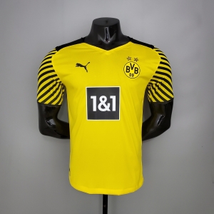 21/22 player version Dortmund home Soccer Jersey