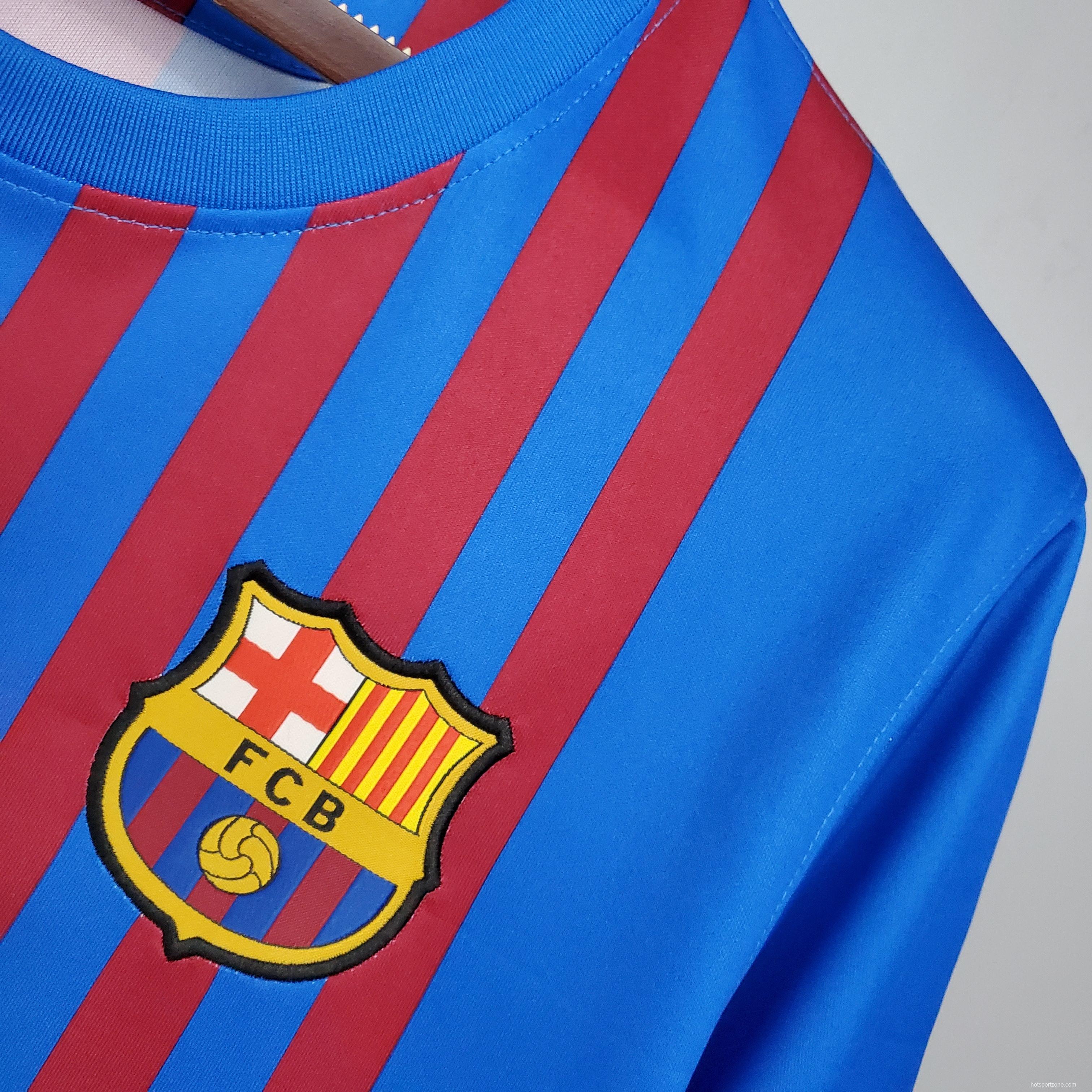 21/22 Barcelona home Soccer Jersey