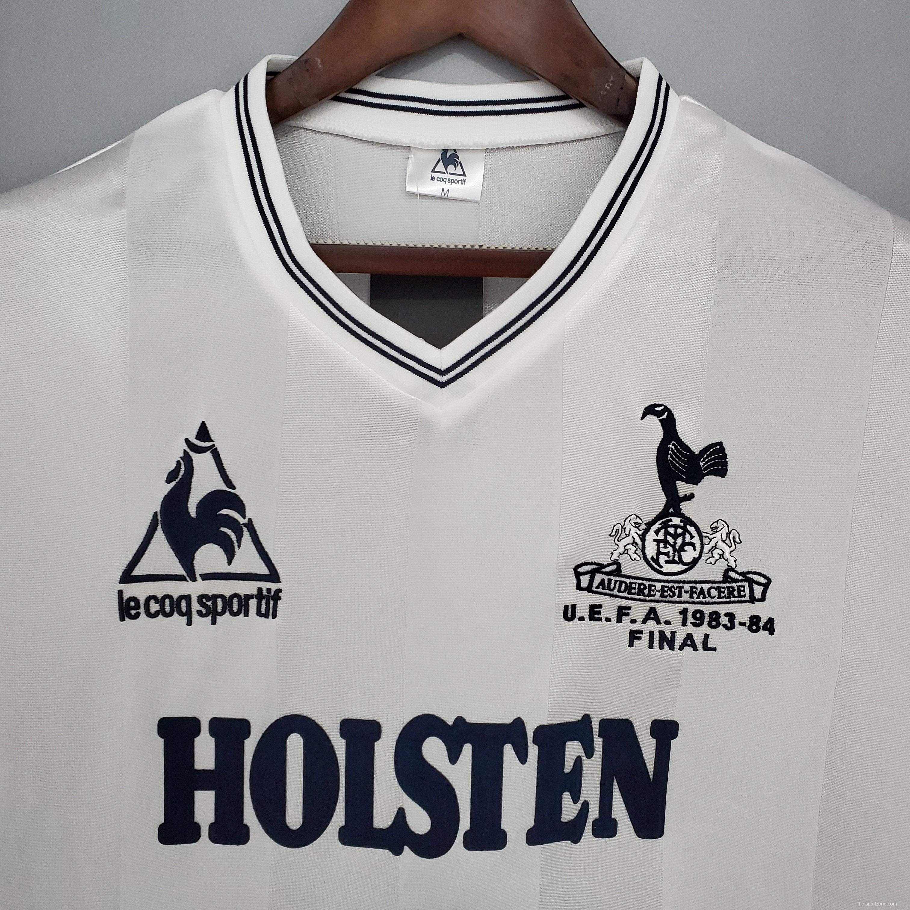 Retro 83/84 Tottenham home Soccer Jersey