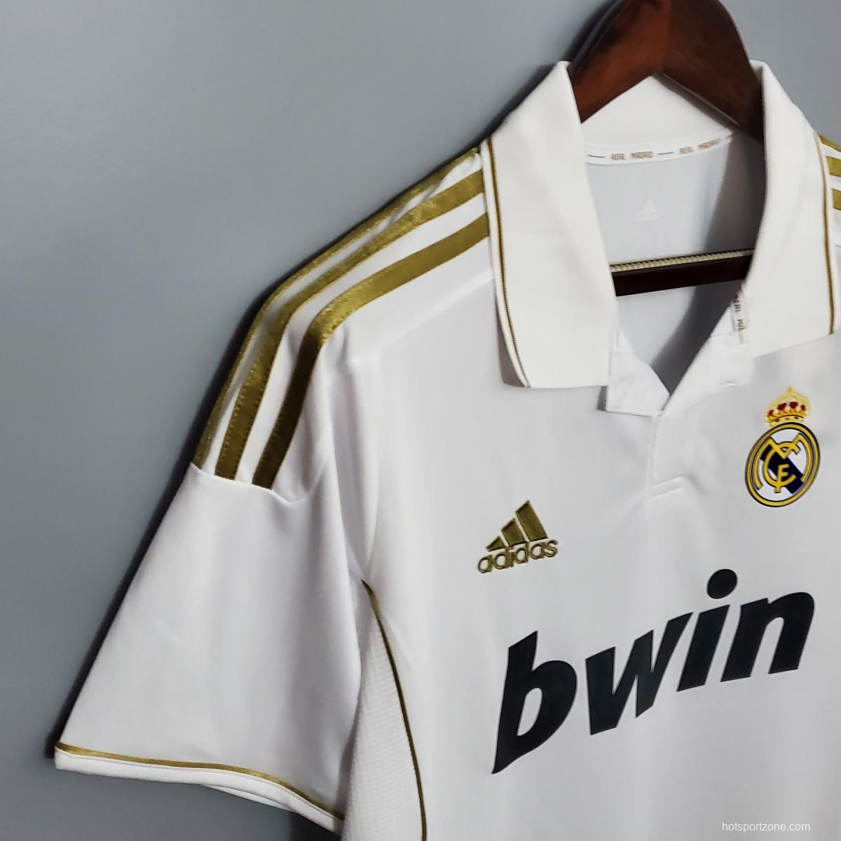 Retro Real Madrid 11/12 home Soccer Jersey