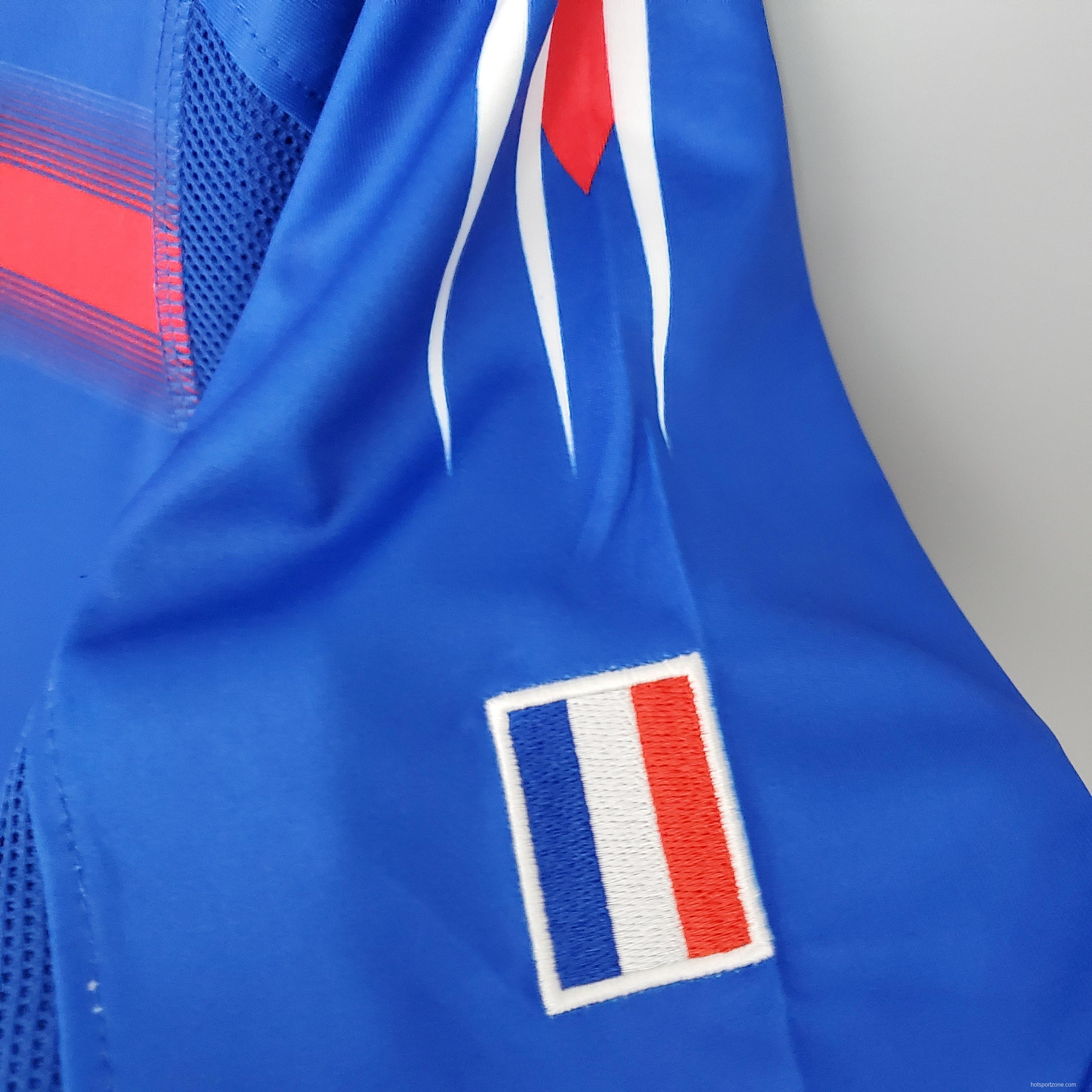 Retro France 2004 home Soccer Jersey