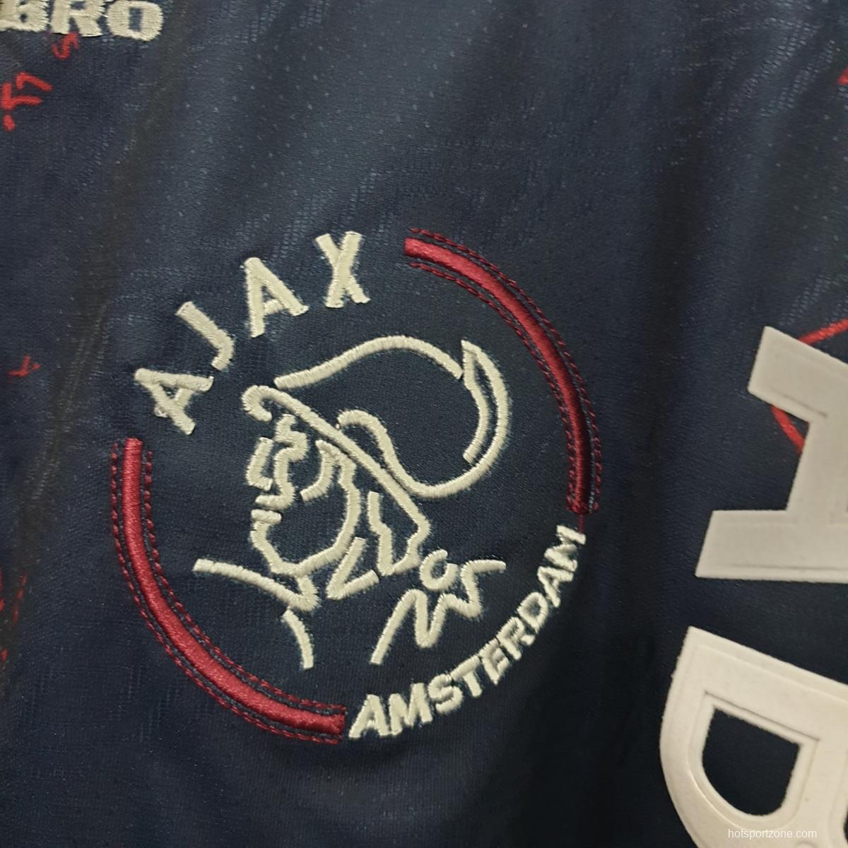 Ajax 1995 retro shirt away Soccer Jersey