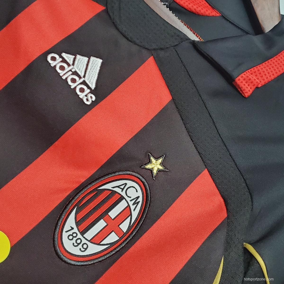 Retro 06/07 AC Milan home Soccer Jersey