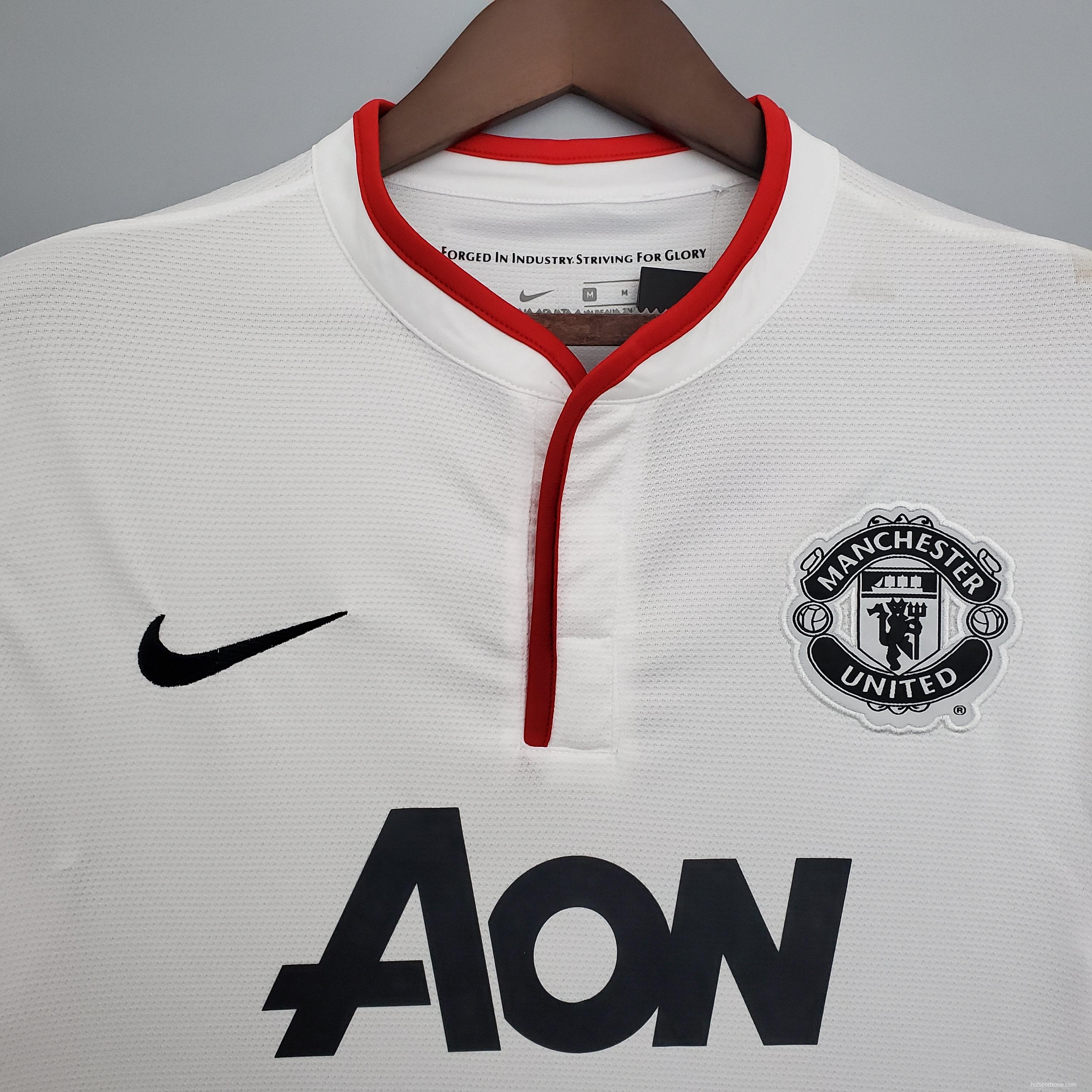 Retro 13/14 Manchester United away Soccer Jersey