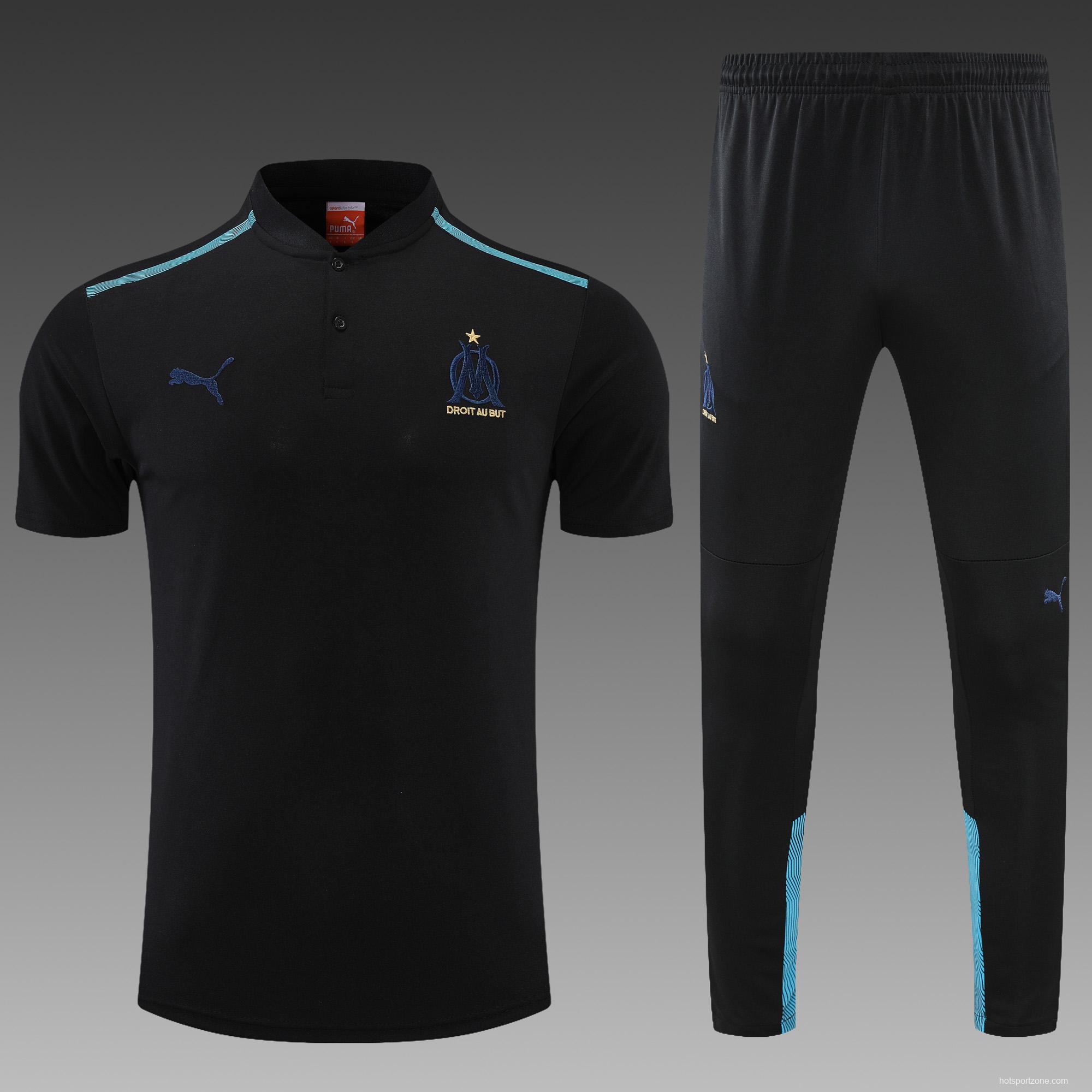 Olympique de MarseillePOLO kit Black (not supported to be sold separately)