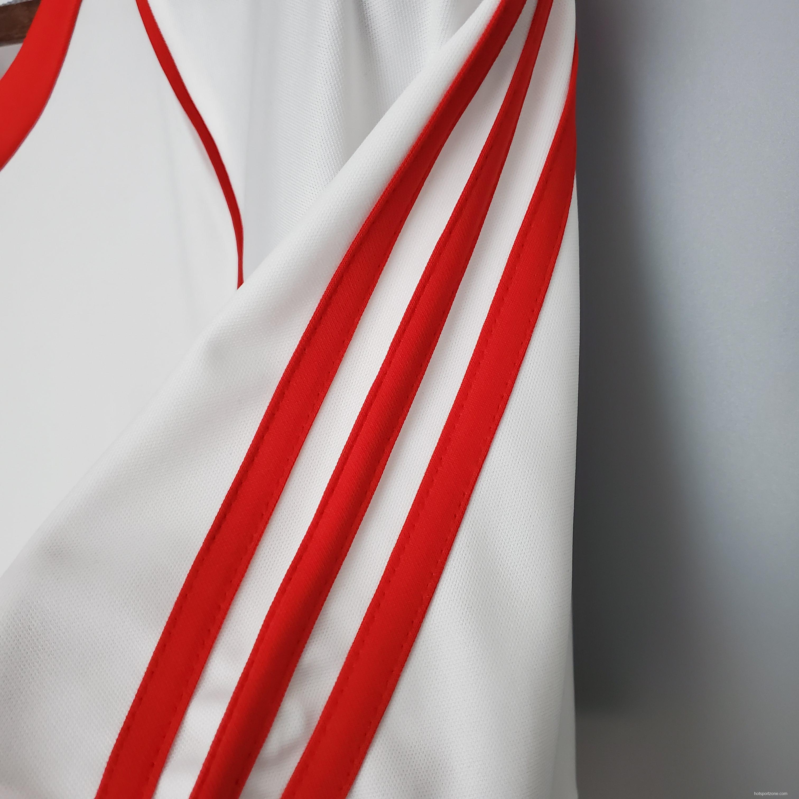 Retro 1986 River Plate home Soccer Jersey