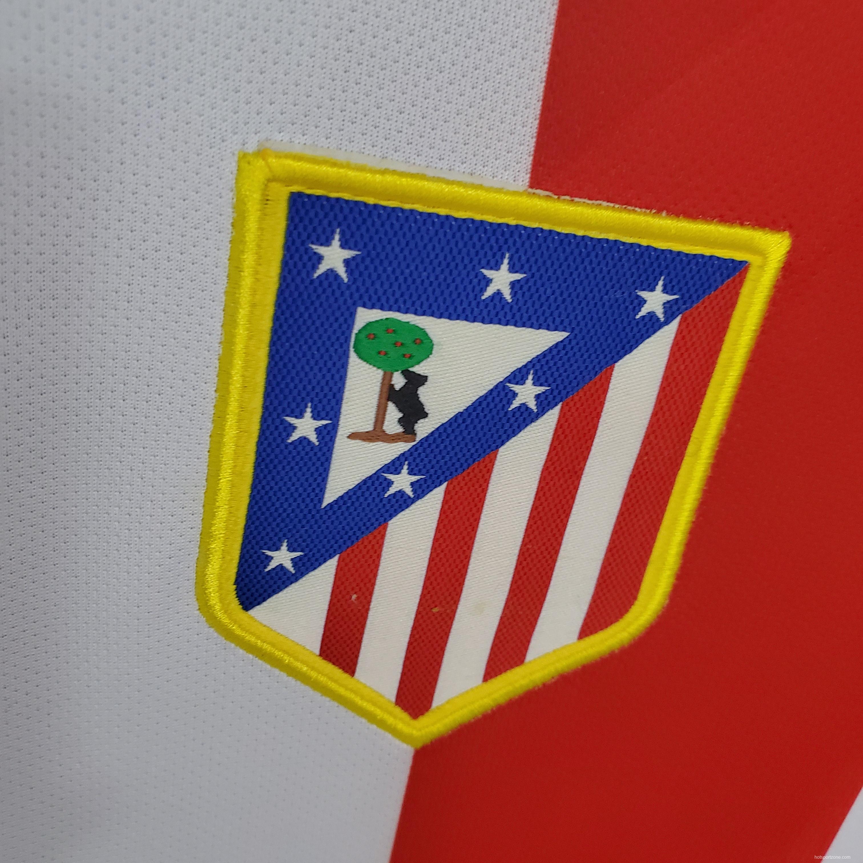 Retro Atletico Madrid 14/15 home Soccer Jersey