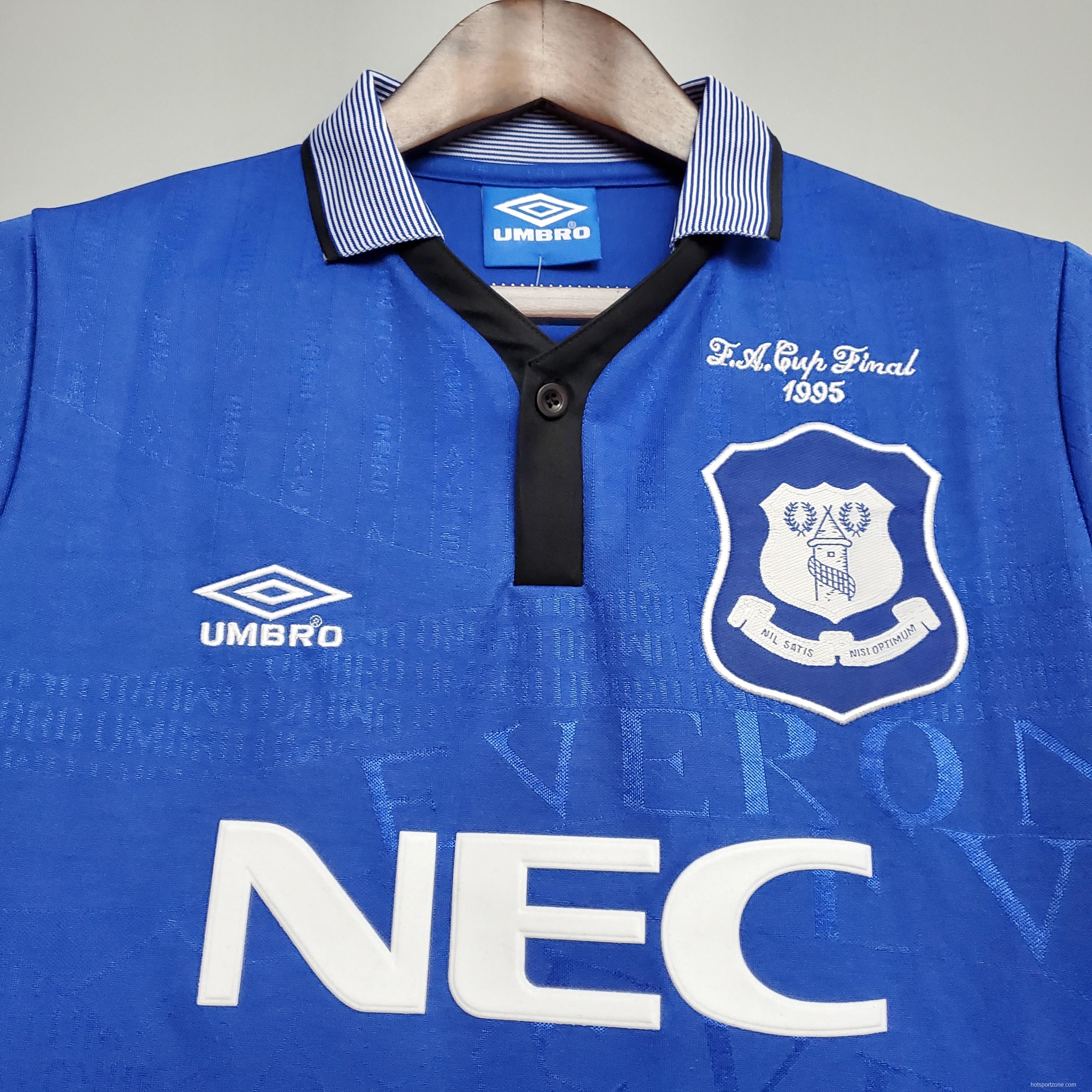 Retro Everton 94/95 home Soccer Jersey