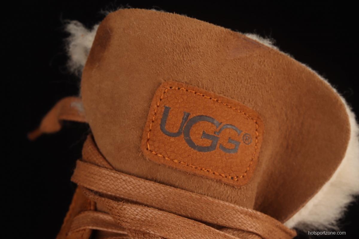 UGG Man's 's new winter product real sheepskin men's casual woolen boots 1019817