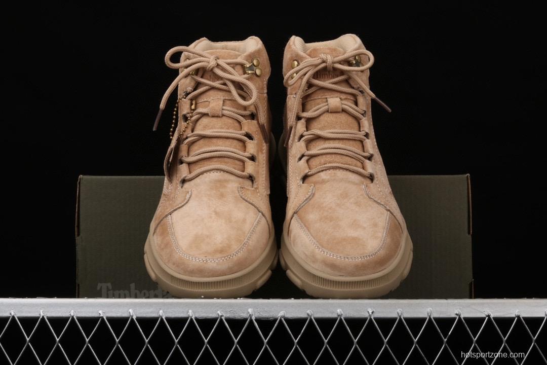 Timberland 21ss autumn and winter new mid-top casual shoes TB10033SAND