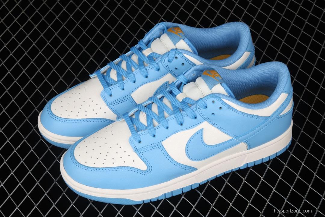 NIKE DUNK Low SB Slam Dunk Series North Carolina Blue head low-top leisure sports skateboard shoes DD1503-100