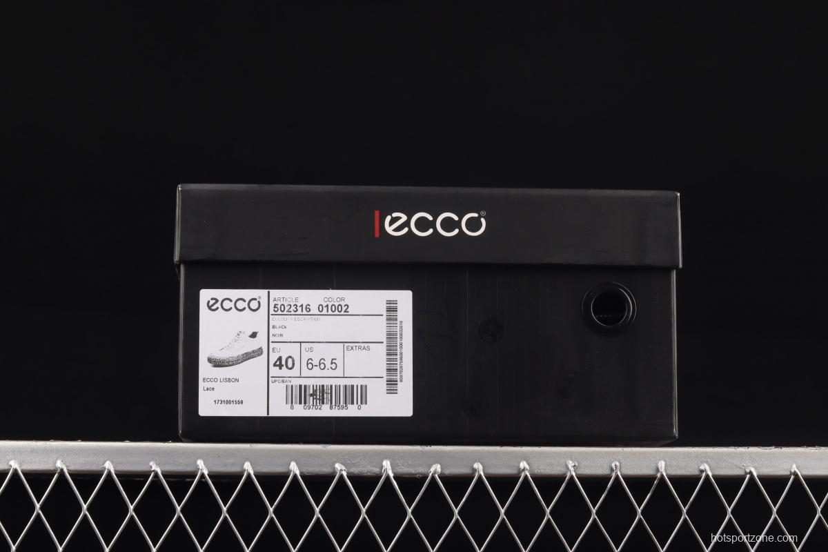 ECCO 2022 new Rooku No. 7 series Huang Jingyu same men's casual board shoes 50231601002
