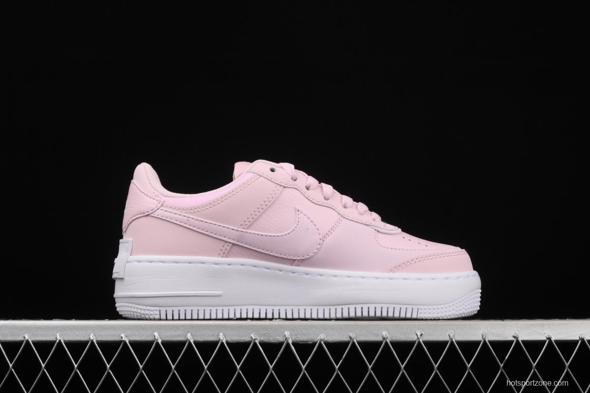 NIKE Air Force 1 ShAdidasow light weight heightened low-top board shoes CV3020-600