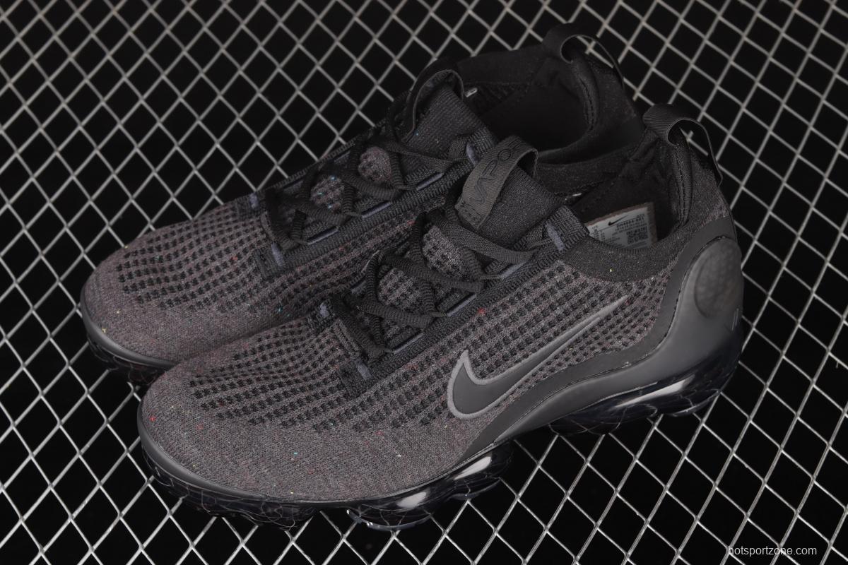 NIKE Air Vapormax 2021 Flyknit 2021 air-woven full-palm air cushion running shoes DH4084-001