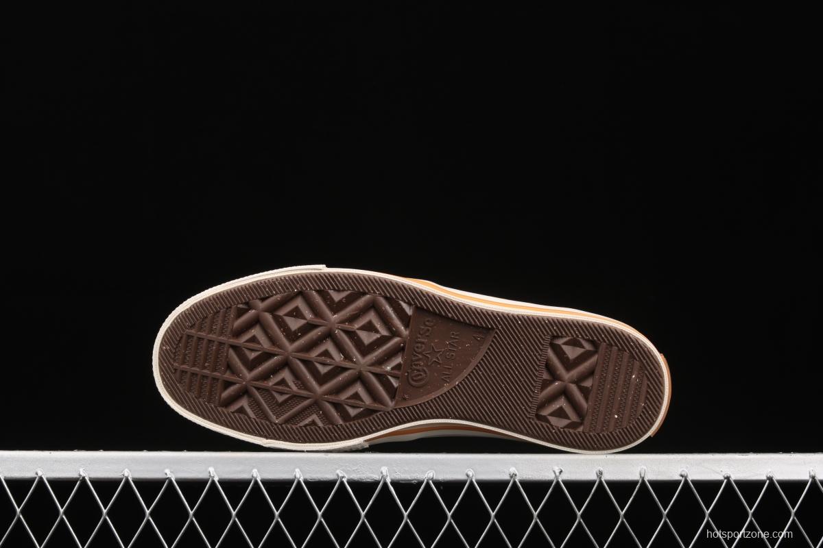 Converse 1970's Converse new cork color textile spliced low-top casual board shoes 170855C