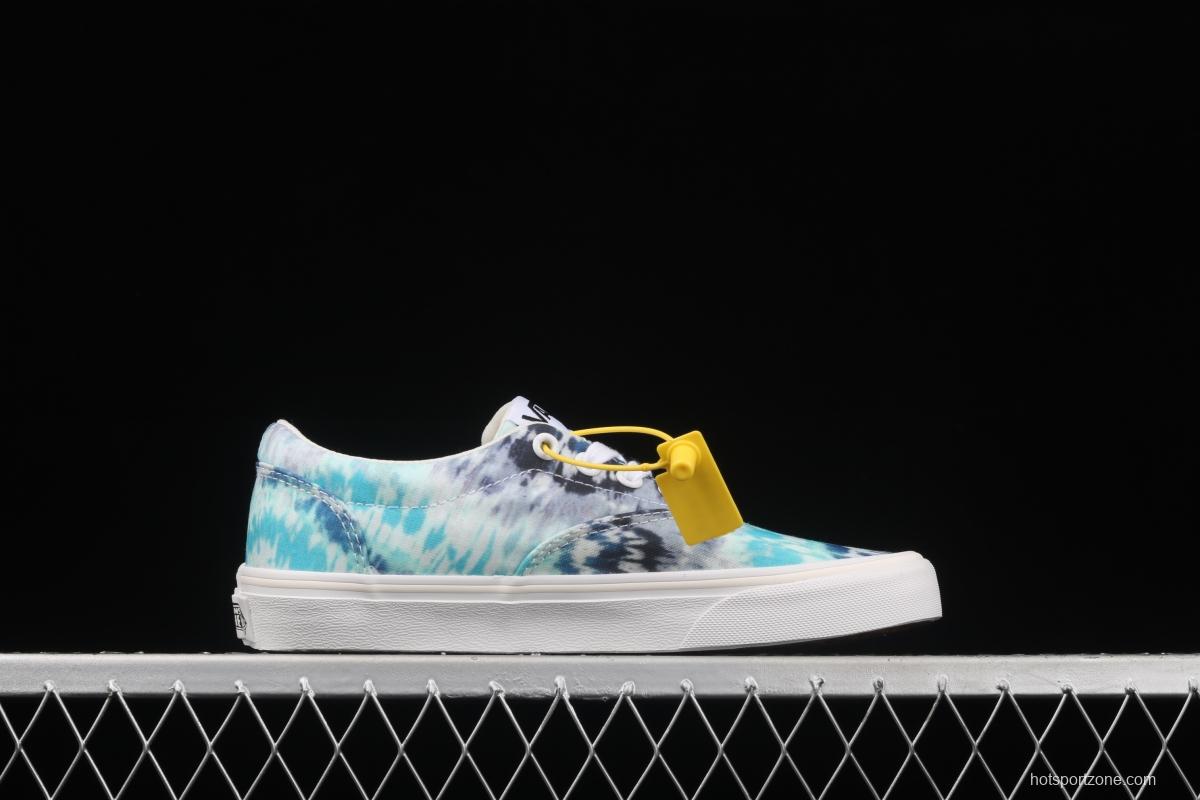 Vans Doheny national style series energetic summer-tie dyeing network celebrity white shoes VN0A3MVZ54H