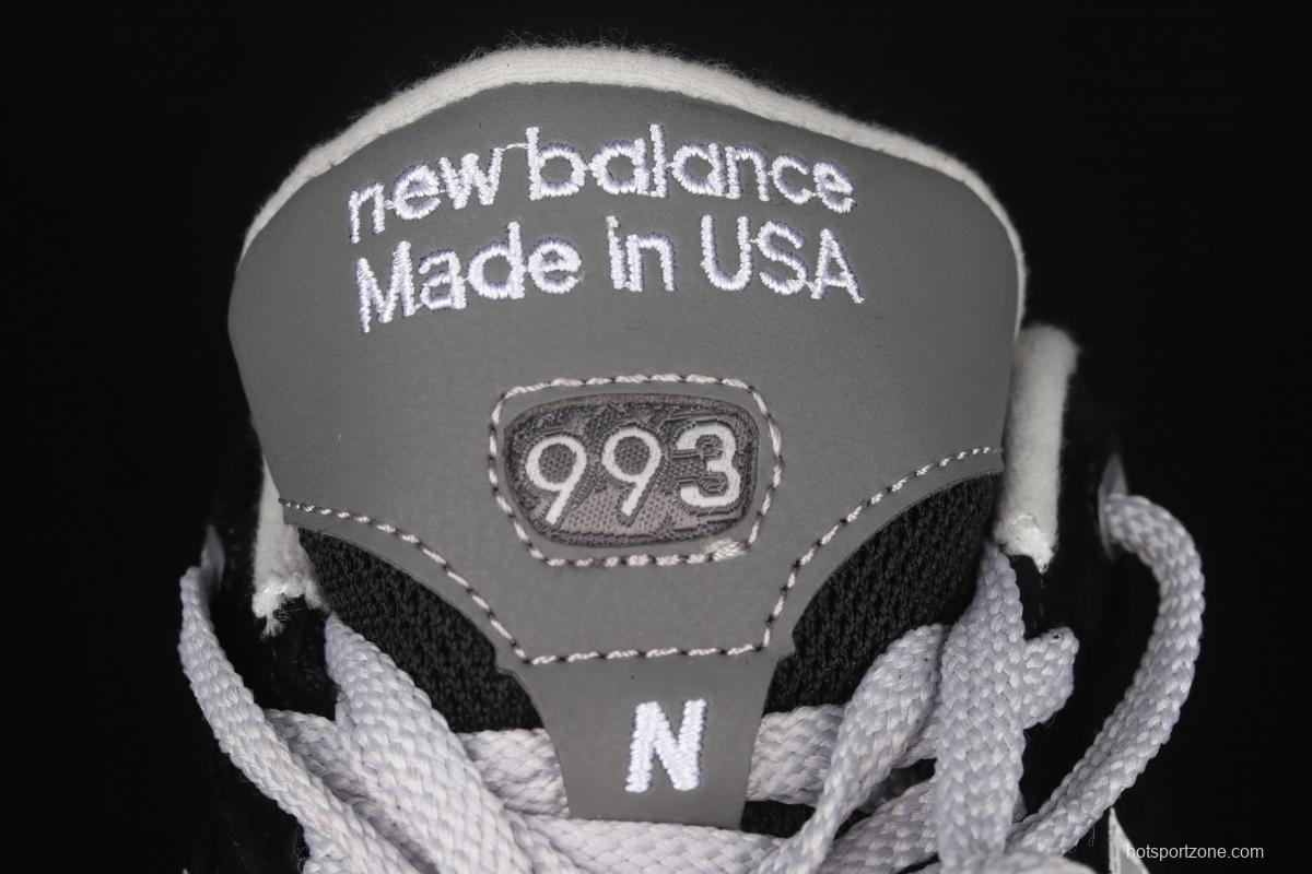 New Balance NB MAdidase In USA M993 series American blood classic retro leisure sports daddy running shoes MR993BK