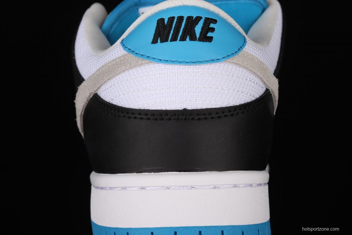NIKE SB DUNK Low Prm laser blue color SB buckle rebound fashion casual board shoes BQ6817-101
