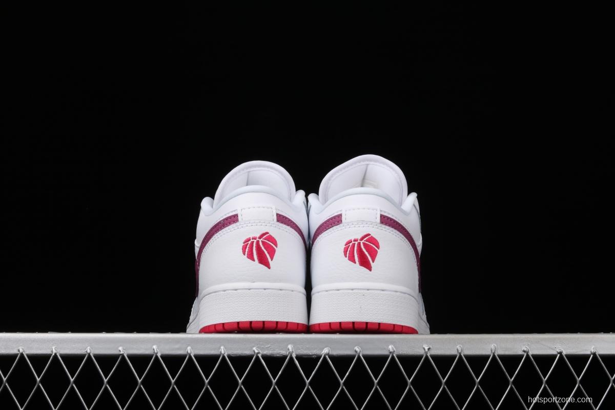 Air Jordan1 Low low-top basketball shoes for Valentine's Day 554723-161