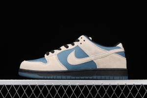 NIKE DUNK Low SB Pro blue and white dunk series low side leisure sports skateboard shoes BQ6817-200