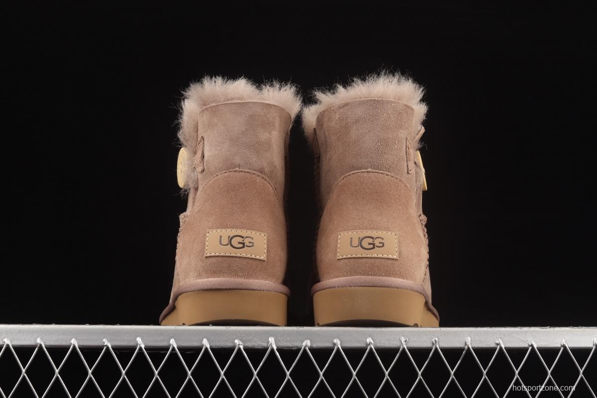 UGG Mini Bailey Button II wooden buckle help outdoor snow boots 1016422