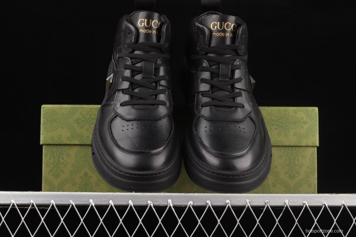 Gucci Screener GG High-Top Sneaker Gucci retro college style leisure Martin boots 02JPO63229