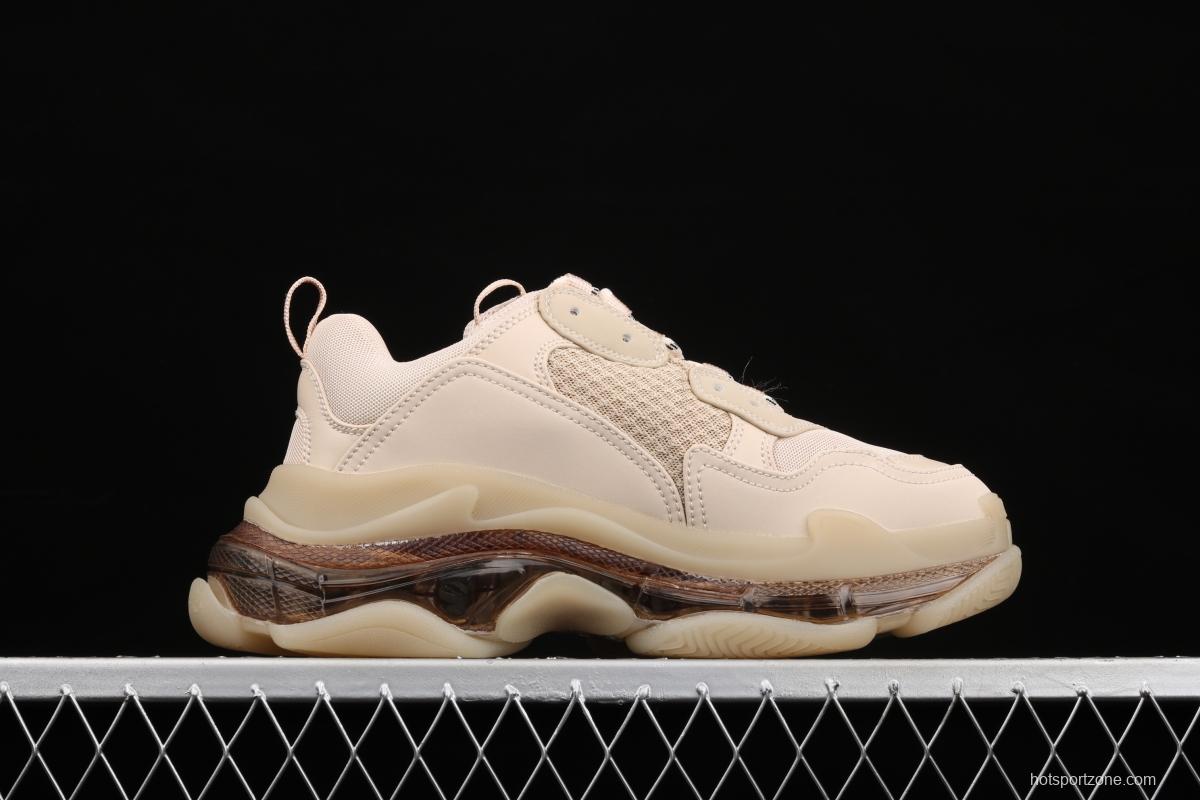 Balenciaga Triple S 3.0 full-combination nitrogen crystal outsole GA19710 for retro casual running shoes