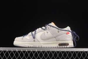 OFF-White x NIKE DUNK Low OW suede SB buckle backboard fashion casual board shoes DJ0950-112