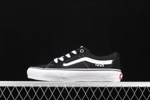 Vans Sk8-Low classic black and white low-top casual skateboard shoes VN0A5FCFY28