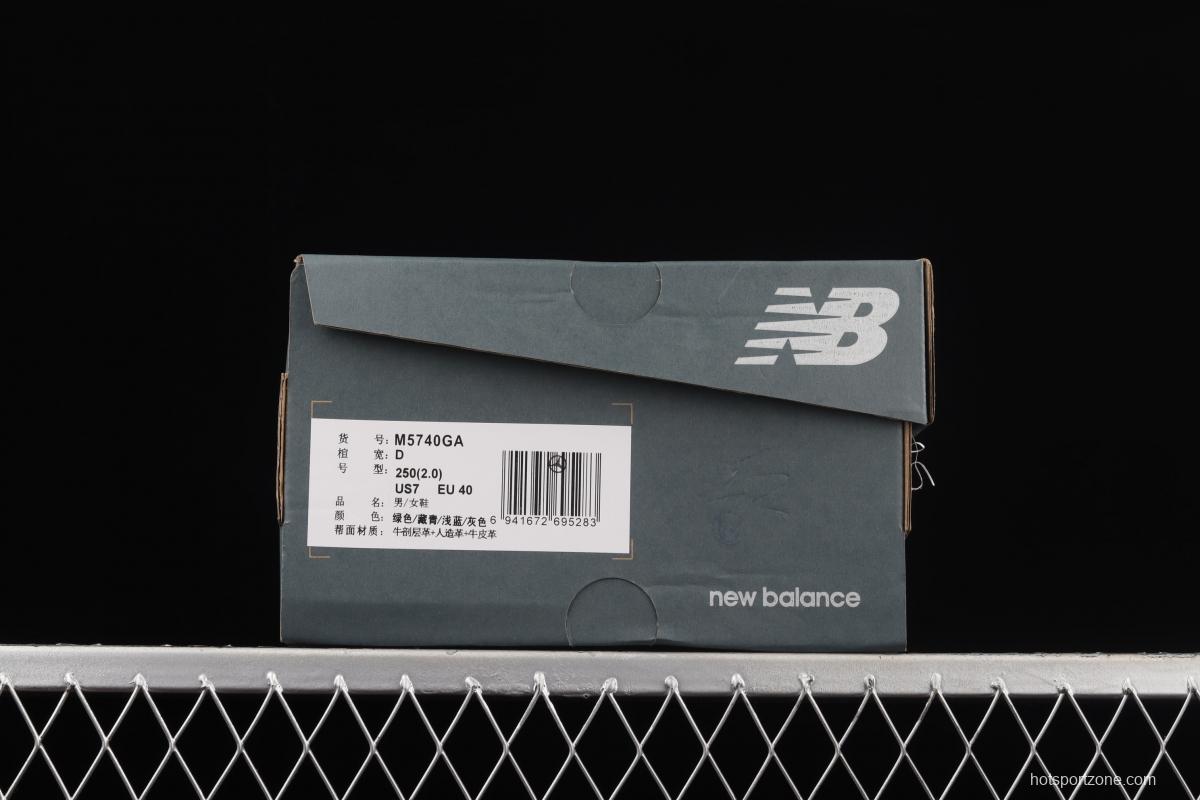 New Balance NB5740 series retro leisure jogging shoes M5740GA