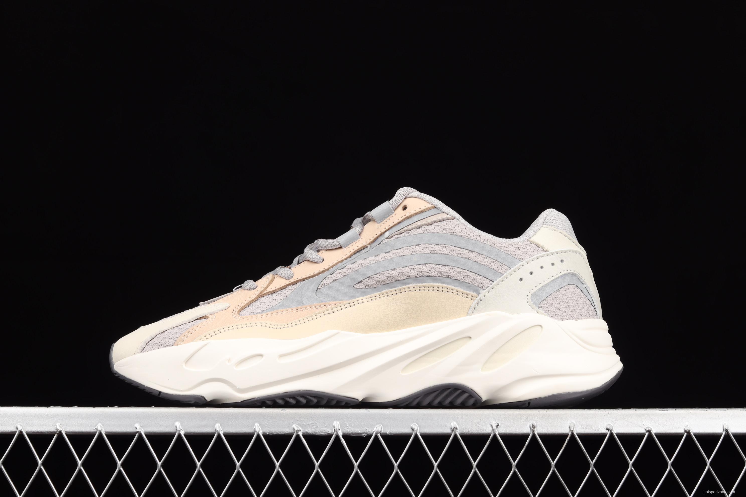 Adidas Yeezy 700V2 Cream GY7924 Kanye coconut 700brown white gray cream vintage daddy shoes BASF popcorn