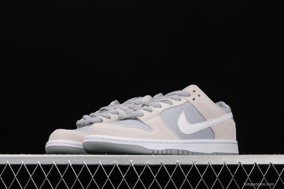 NIKE SB DUNK Low Trd joint style Arctic fox head layer trend leisure skateboard shoes AR0778-110,