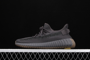 Adidas Yeezy Boost 350V2 Cinder FY4176 Darth Coconut 350 second generation hollowed-out side full of star cinder color matching