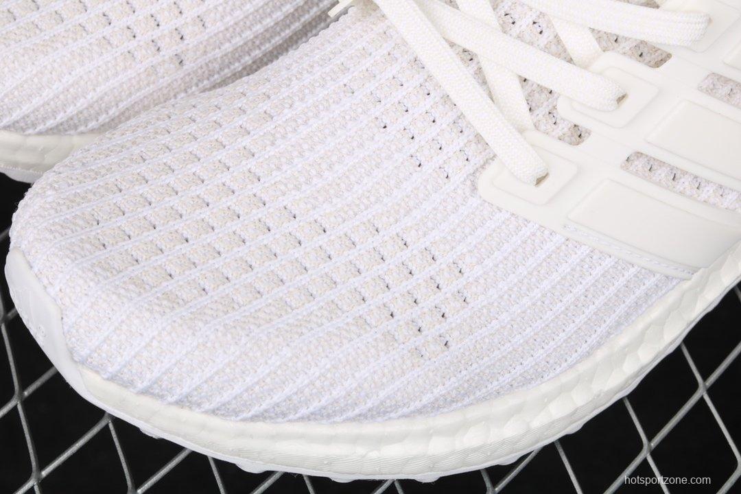 Adidas Ultra Boost 4.0Iridescent BY1756 fourth generation knitted striped white laser UB
