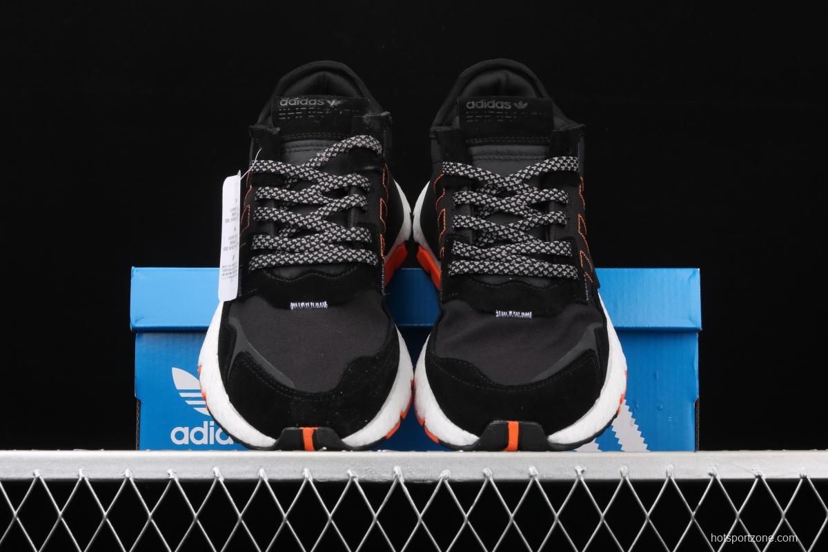 Adidas Nite Jogger 2019 Boost FW0187 3M reflective vintage running shoes
