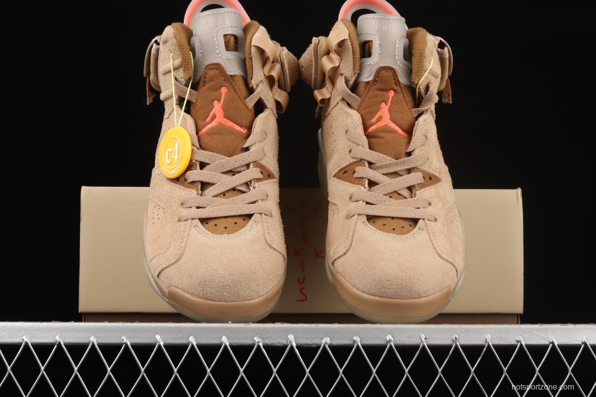 Travis Scott x Air Jordan 6 British Khaki khaki DH0690-200