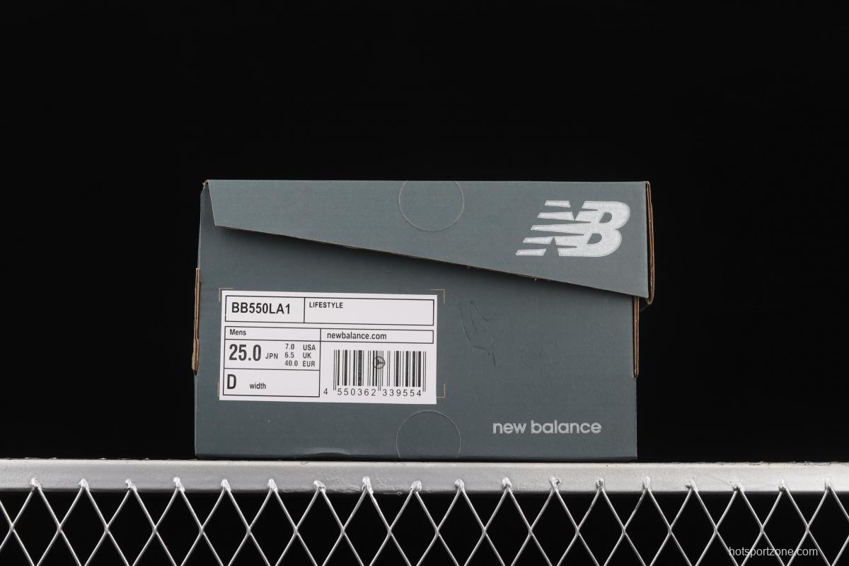 New Balance BB550 series new balanced leather neutral casual running shoes BB550LA1