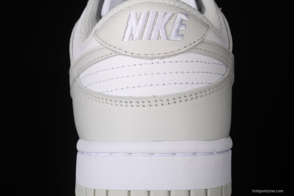 NIKE SB DUNK Low dunk series white light gray color matching low-side leisure sports skateboard shoes DD1503-103