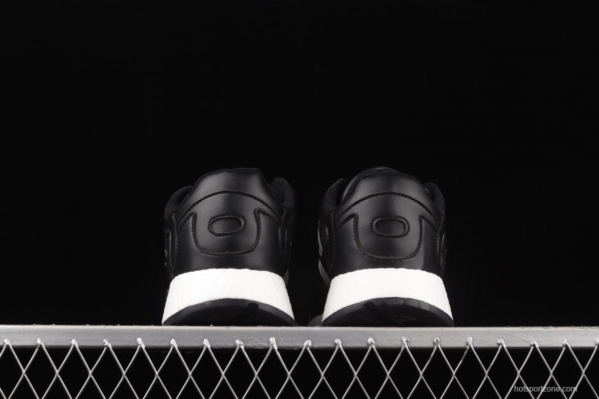 Adidas Trescrun BR EG1777 suede stitching 3M reflective vintage running shoes
